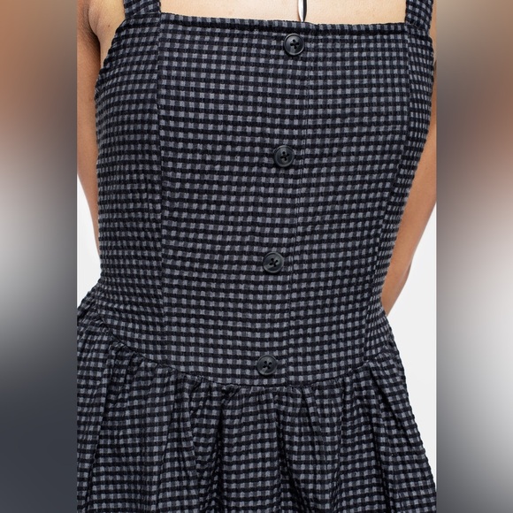 Disturbia Faythe Apron Midi Dress - Picture 2 of 7